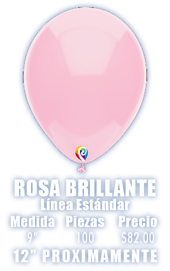 Sensacional Rosa Brillante 12"